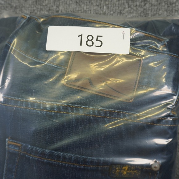 7 For All Mankind Austyn Jeans Women 32x26 Dark Blue Relaxed Straight Leg Denim - Picture 14 of 14